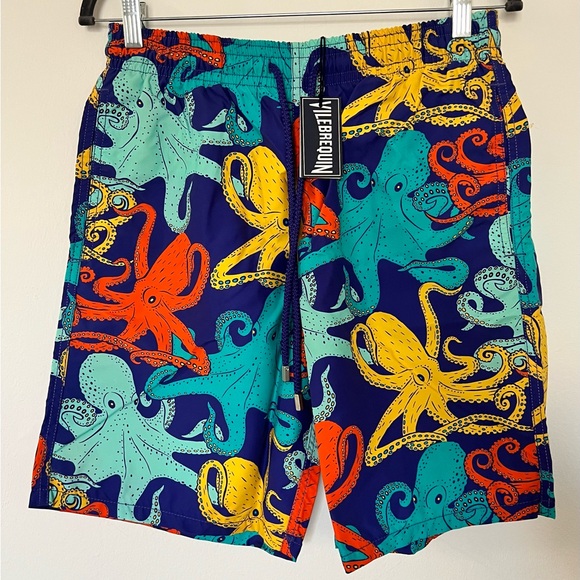 Vilebrequin men’s octopus swim trunks shorts - Picture 1 of 6